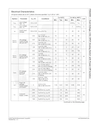 FSA2859UCX Datasheet Page 4