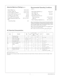FSAV450MTC Datasheet Pagina 3