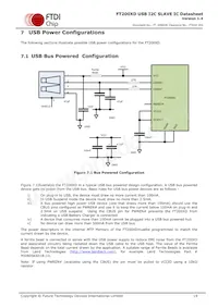 FT200XD-R Datasheet Page 19