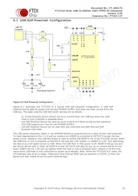 FT2232D-TRAY Datasheet Page 22