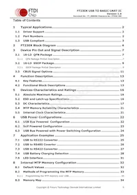 FT230XQ-T數據表 頁面 5