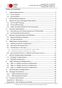 FT232BQ-REEL數據表 頁面 4