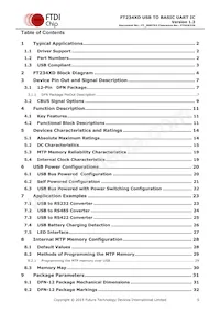 FT234XD-T數據表 頁面 5