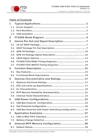 FT240XS-R Datasheet Page 5