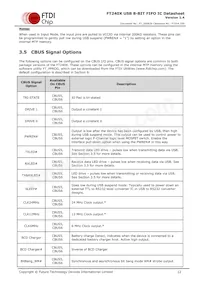 FT240XS-R Datasheet Page 12
