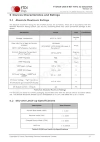 FT240XS-R數據表 頁面 17