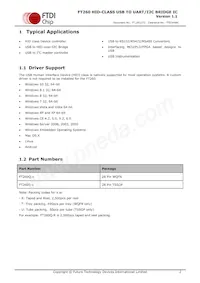 FT260Q-R Datasheet Page 2