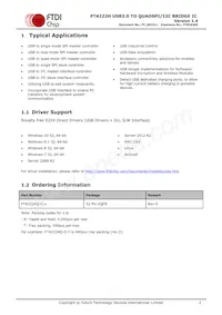 FT4222HQ-C-T Datasheet Page 2