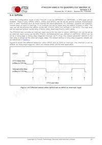 FT4222HQ-C-T Datasheet Page 23
