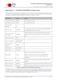 FT4232H-56Q MINI MDL Datasheet Page 15