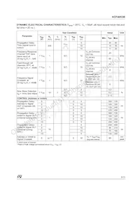 HCF4053BTTR Datasheet Page 5