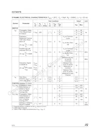 HCF4097M013TR Datasheet Page 6