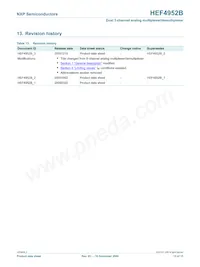 HEF4952BT Datasheet Page 13