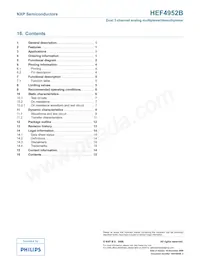 HEF4952BT Datasheet Page 15