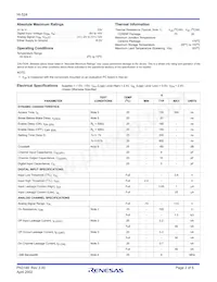 HI1-0524-5 Datasheet Page 2