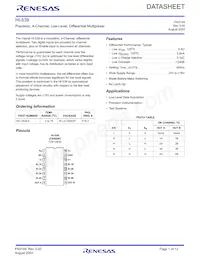HI1-0539-5 Datasheet Cover