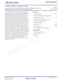 HI3-0509A-5 Datasheet Cover