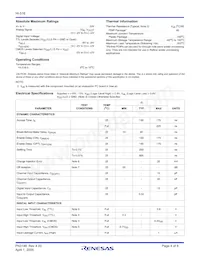 HI3-0516-5 Datasheet Page 4