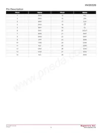 HV20320PJ-G Datasheet Page 8