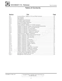 ICS1893CYI-10LFT Datasheet Pagina 3
