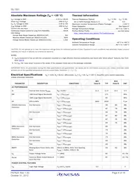 ISL1591IRTZ-T7 Datasheet Page 4