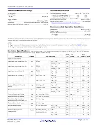 ISL32610EFHZ-T Datasheet Page 4