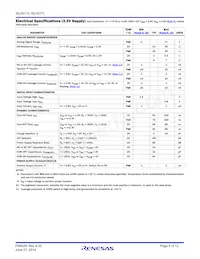 ISL43111IBZ-T Datasheet Page 5