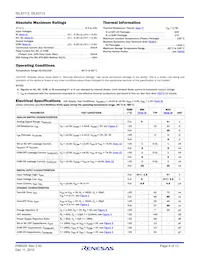 ISL43113IH-T Datasheet Page 4