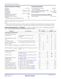 ISL43122IHZ-T Datenblatt Seite 3