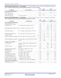 ISL43122IHZ-T Datasheet Page 5