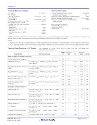 ISL43L420IR-T Datasheet Page 3