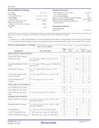 ISL43L840IRZ-T Datasheet Page 3