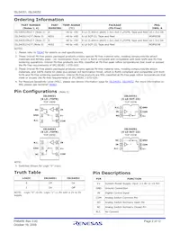 ISL54052IHZ-T Datasheet Page 2