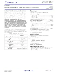 ISL54053IRUZ-T Datasheet Cover