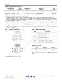 ISL54053IRUZ-T Datasheet Page 2
