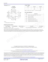 ISL54056IRUZ-T Datasheet Page 2