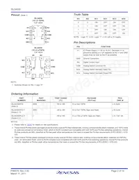 ISL54059IRUZ-T Datasheet Page 2