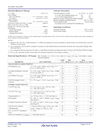 ISL54064IRUZ-T Datasheet Page 4