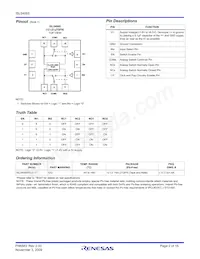 ISL54065IRUZ-T Datasheet Page 2
