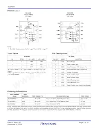 ISL54208IRZ-T Datasheet Page 2
