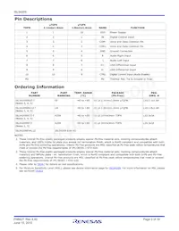 ISL54209IRUZ-T Datasheet Page 3