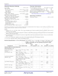 ISL54210IRUZ-T Datasheet Page 4