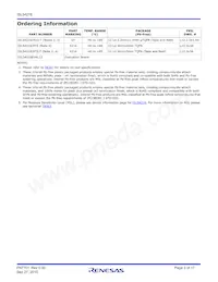 ISL54216IRUZ-T7A Datasheet Page 3