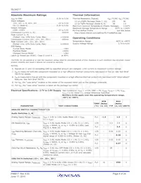 ISL54217IRUZ-T Datasheet Page 4