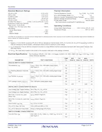 ISL54302IRZ-T Datasheet Page 3