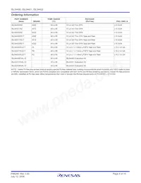 ISL54400IRUZ-T Datasheet Page 4