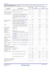 ISL54405IVZ-T Datasheet Page 5