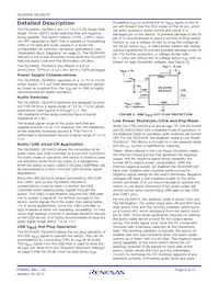 ISL54410IRUZ-T Datasheet Page 8