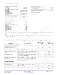 ISL54417IRUZ-T Datasheet Page 4