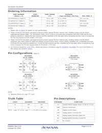 ISL54505IHZ-T Datasheet Page 2